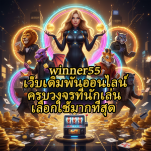 winner55 เว็บเดิมพันออนไลน์ครบวงจรที่นักเล่นเลือกใช้มากที่สุด