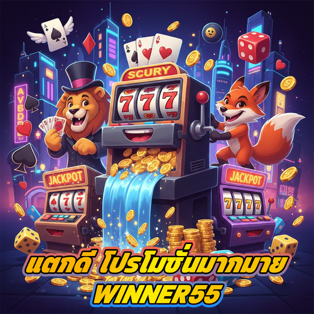 จุดเริ่มต้นของความสำเร็จกับ winner55 เว็บพนันออนไลน์ระดับตำนาน
